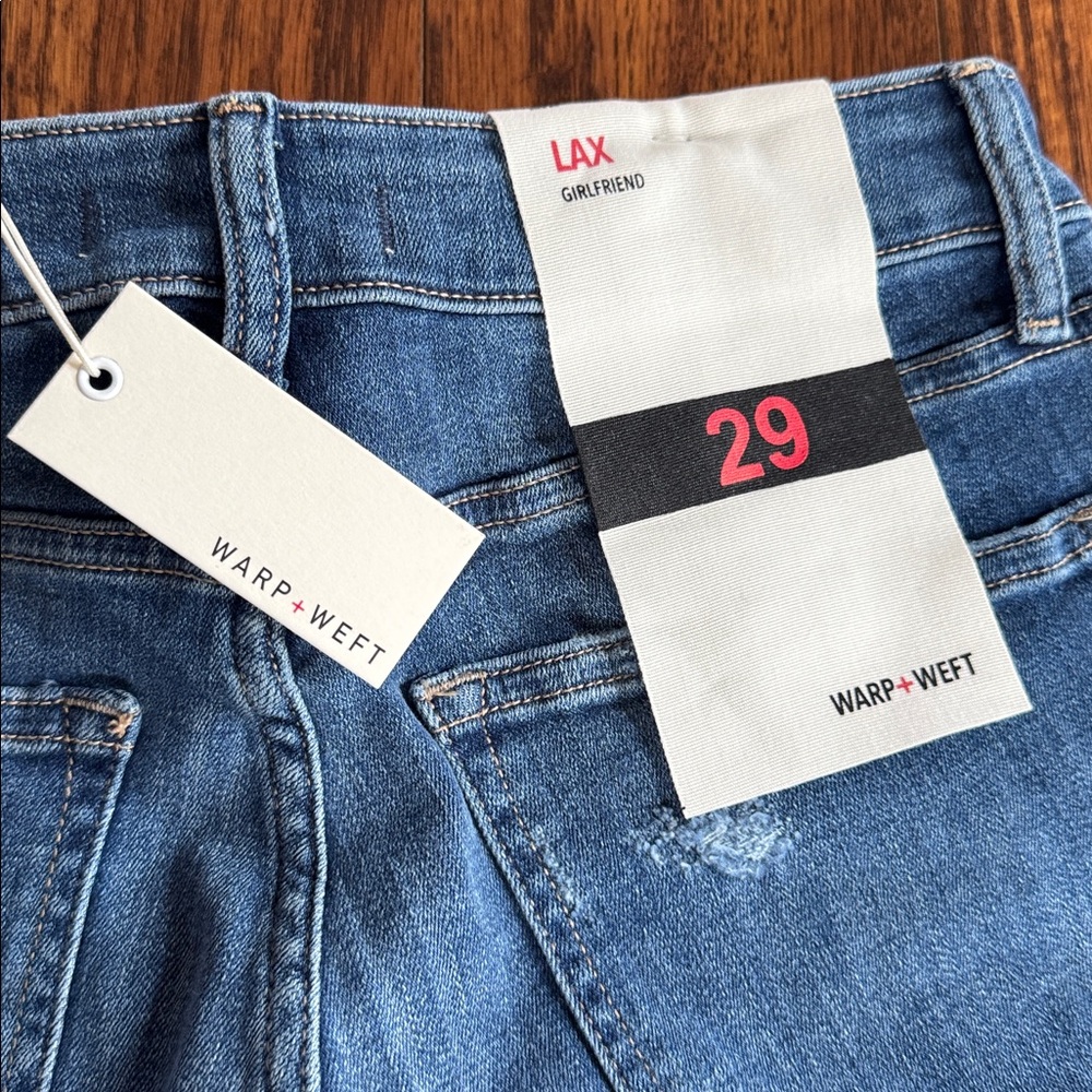 Warp + Weft LAX Girlfriend Jean. NWT - Picture 6 of 8